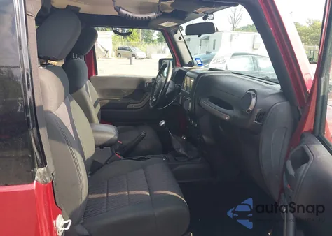 2011 Jeep Wrangler Sport из США, поврежденный, VIN 1J4AA2D16BL540853